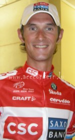 Frank Schleck avant la sixième étape du Tour de France 2008